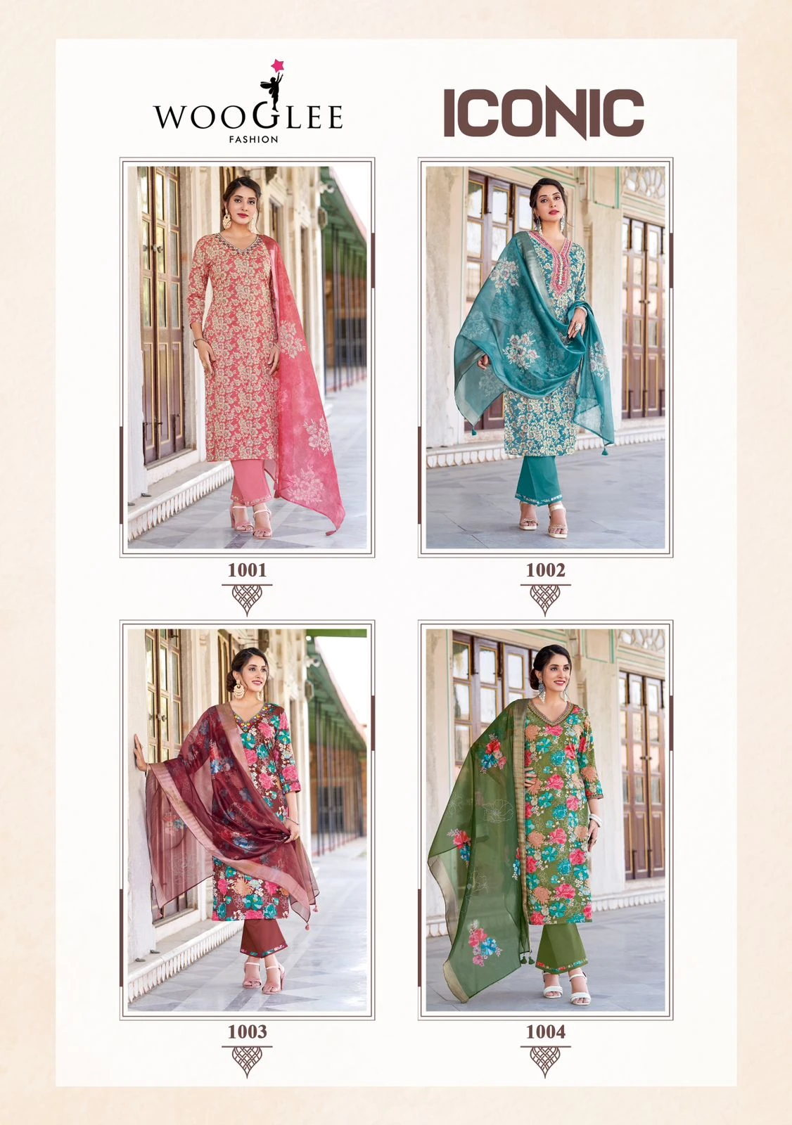 Wooglee Iconic Pure Cotton Wholesale Readymade Salwar Suit Catalog — Wholesale, Wooglee wholesale from Surat — view 5